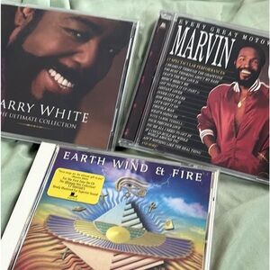 Classic music CD’s Marvin Gaye, Barry White, Earth Wind & Fire